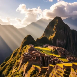 Machu Picchu landscape, a healing journey offered by the Transcendent Institute