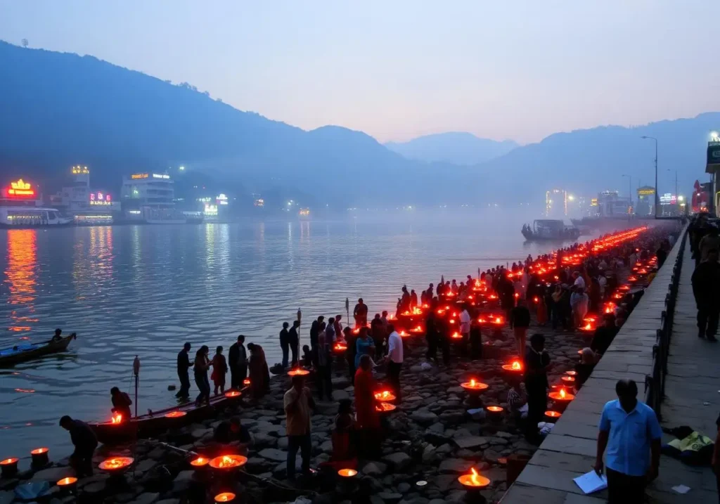 Paisaje fluvial en la India, un viaje de sanación que te ofrece el Transcendent Institute